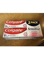 Box damage- Colgate Sensitive Toothpaste Maximum Strength with Whitening - Fresh Mint Gel - 6oz/2pk