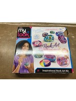 *opened* My Look Inspirational Rock Art Kit by Cra-Z-Art
