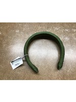 Puff Twist Headband Olive Green