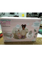 *Damaged Box Missing Feeding Tray* Perfectly Cute Deluxe Nursery 4pc Accessory Set for Baby Dolls