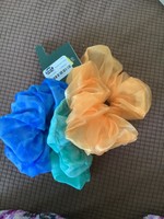 Tie-Dye and Organza Jumbo Hair Twister Set 3pc - Wild Fable