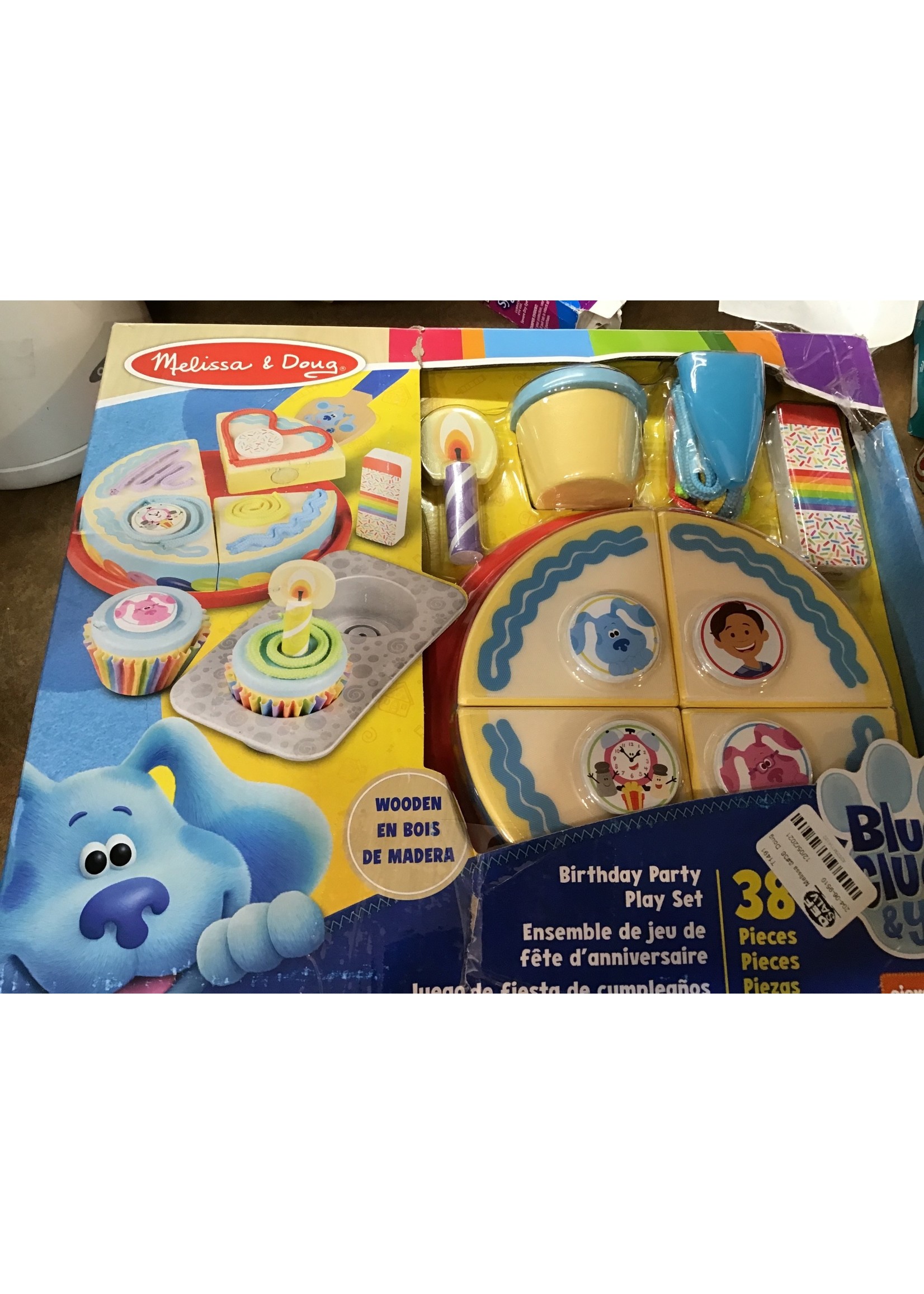Melissa & Doug Blues Clues & You! Blues Birthday Celebration Play Set - D3  Surplus Outlet