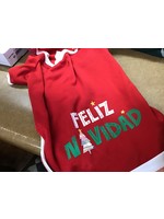Feliz Navidad Dog Sweatshirt - Red - L - Wondershop