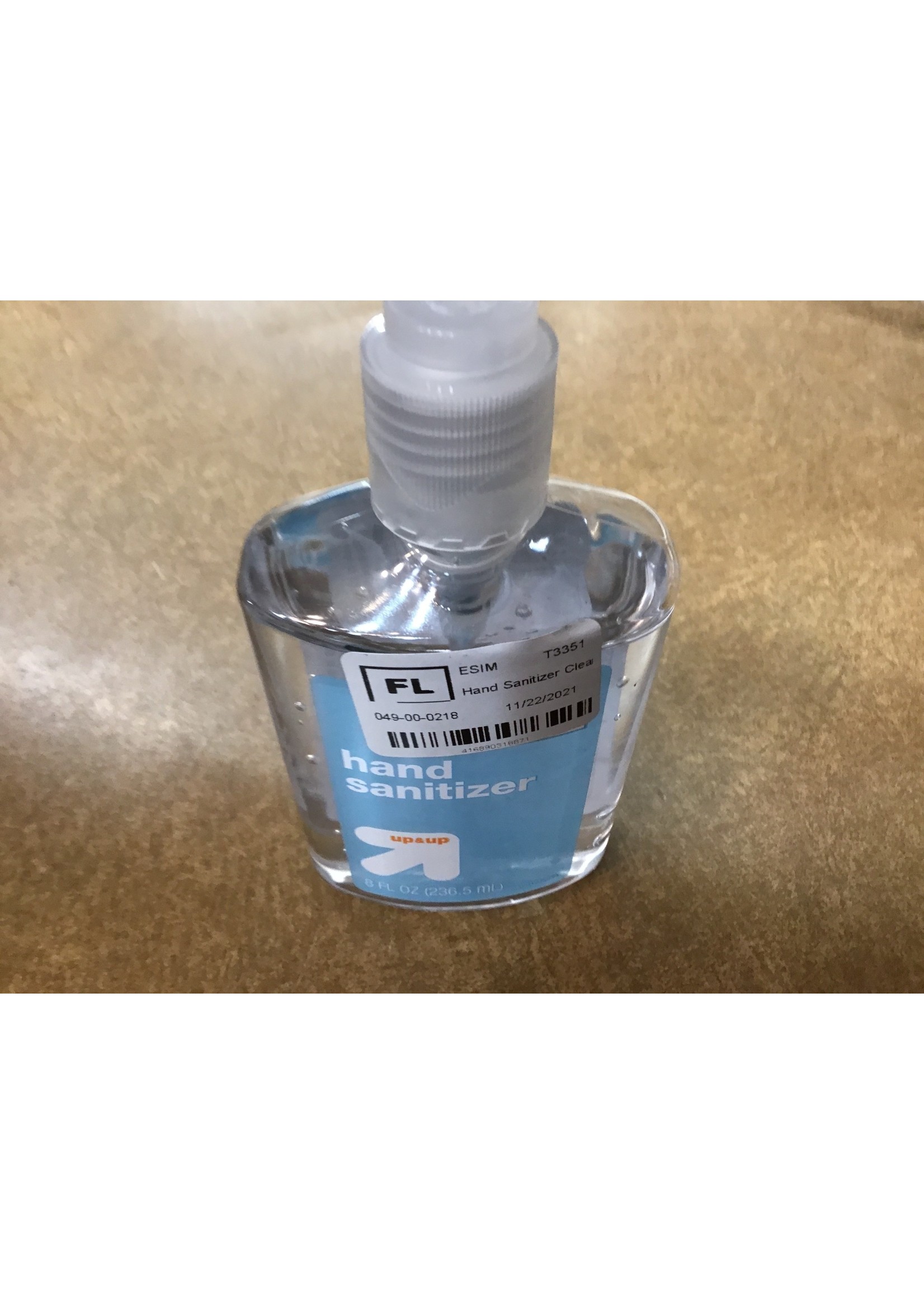 Hand Sanitizer Clear Gel - 8 fl oz - up & up