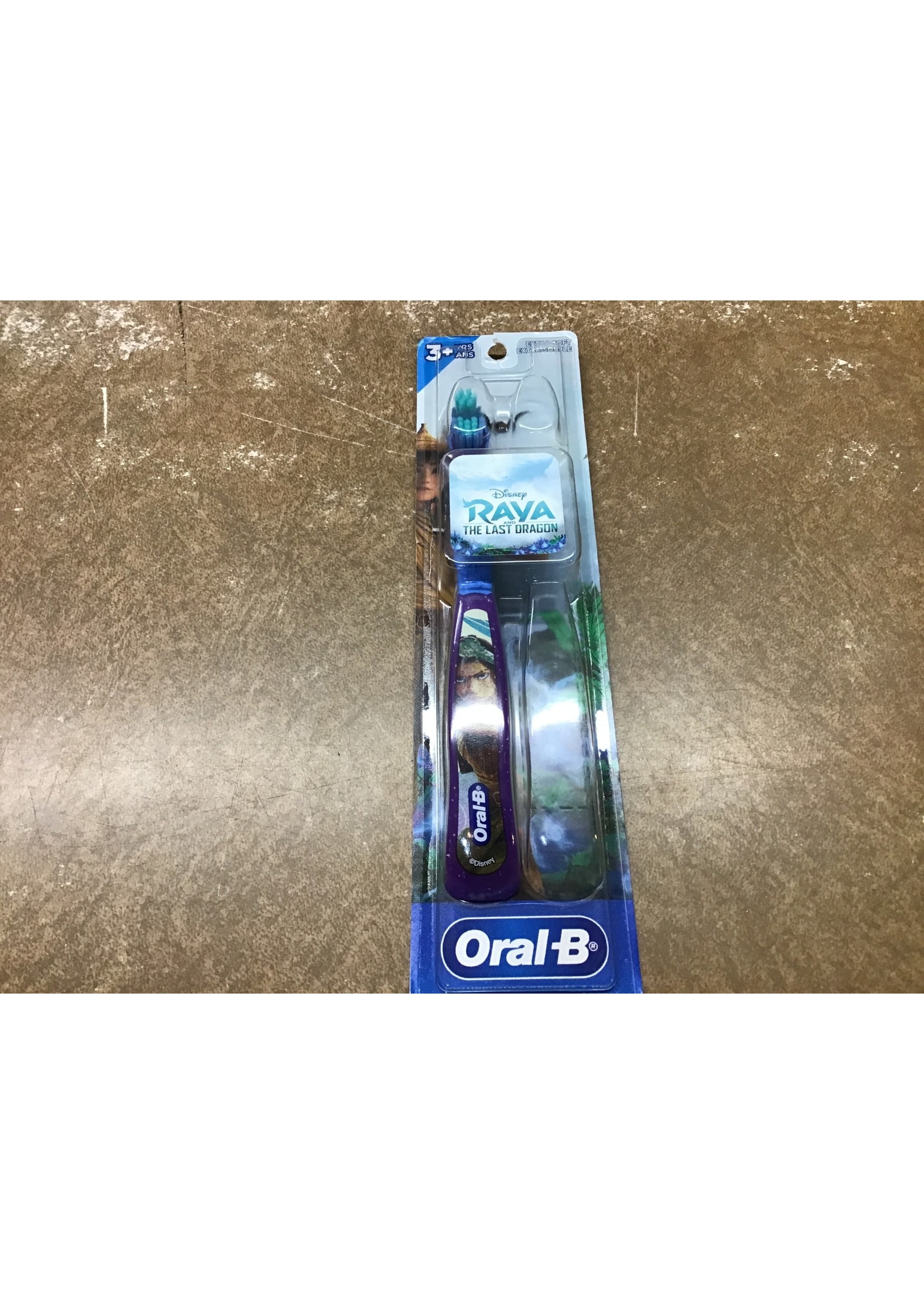 *missing 1* Oral-B Kids Manual Toothbrush featuring Disney's Raya and the Last Dragon - 2ct