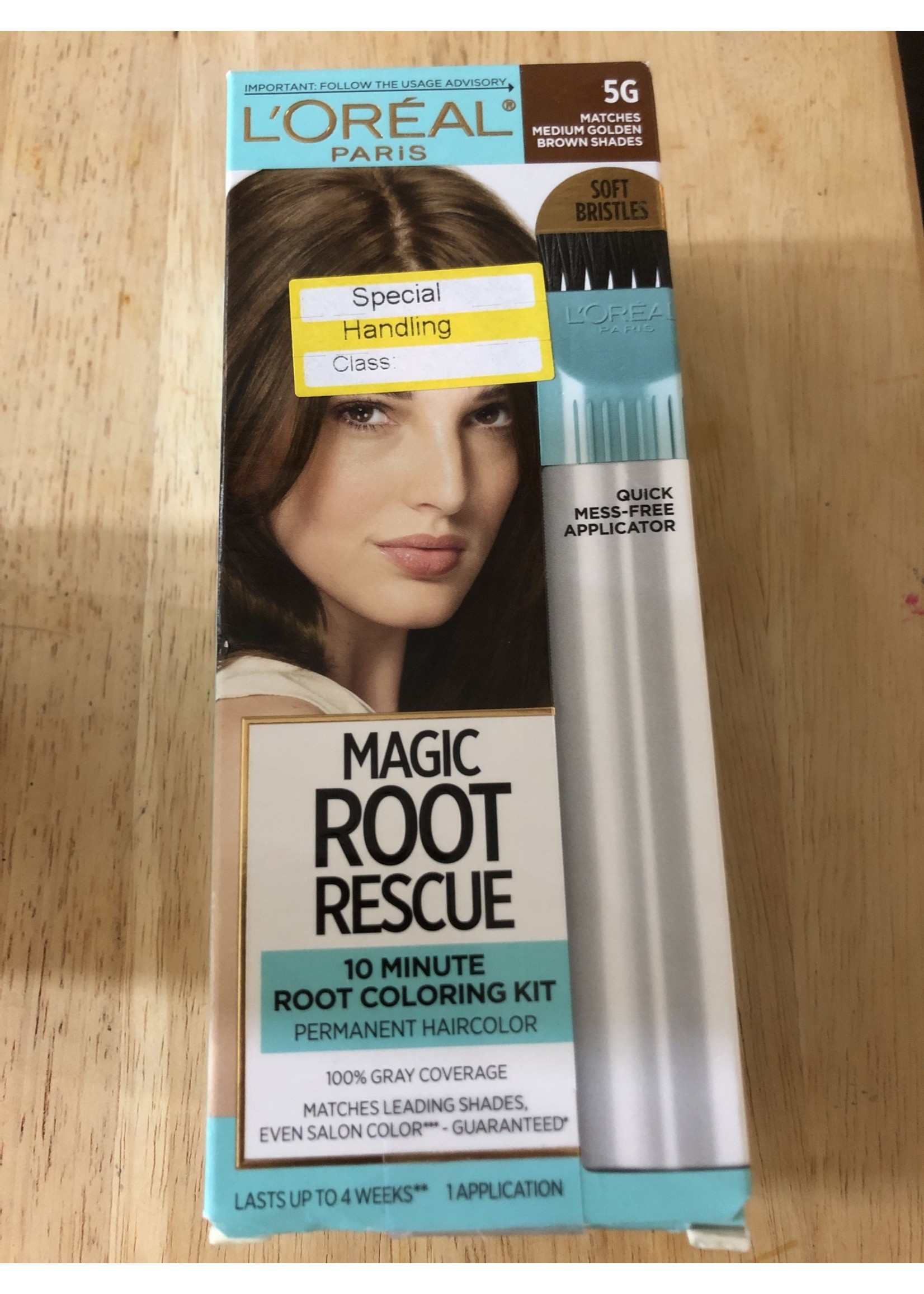 L'Oreal Paris Root Rescue Permanent Hair Color - Medium Golden Brown 5G