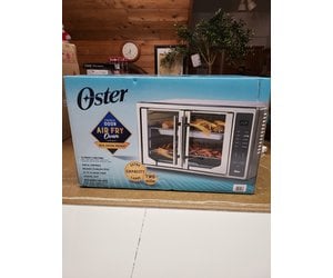 Opened Oster Digital French Door with Air Fry Countertop Oven - D3 Surplus  Outlet
