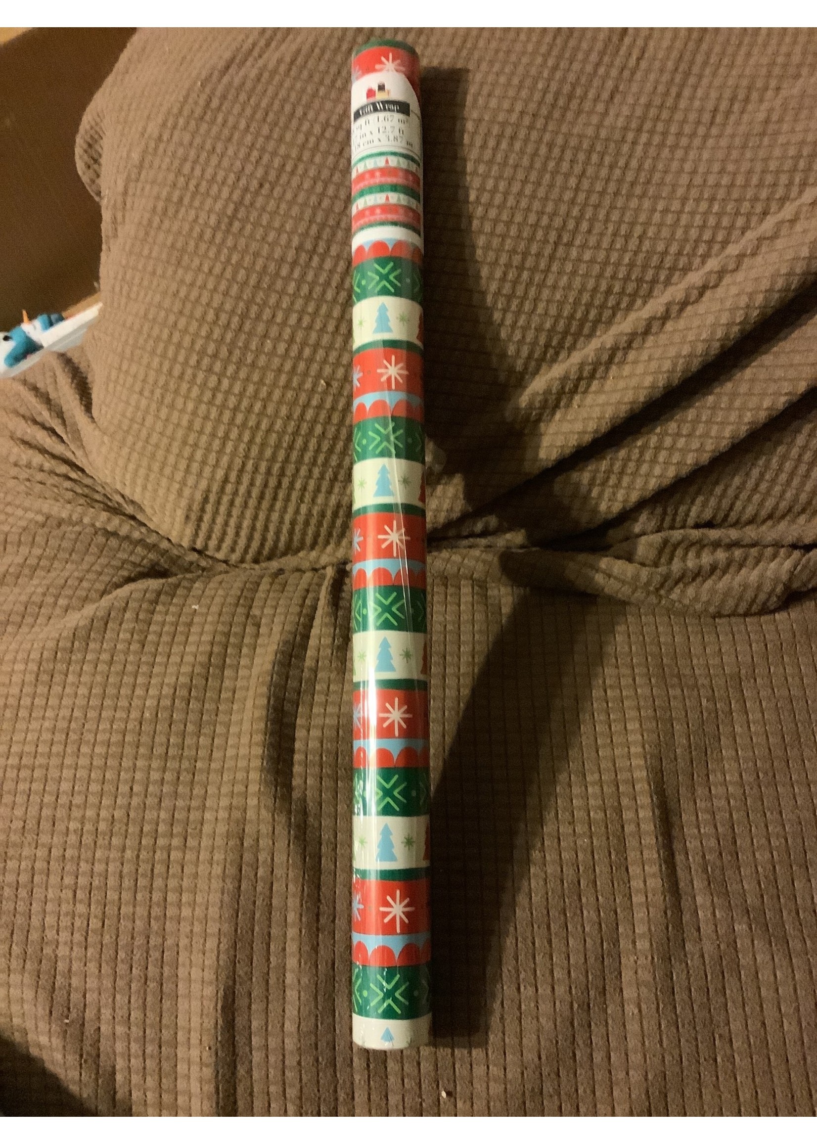 Gift Wrap 18sq ft Single Roll