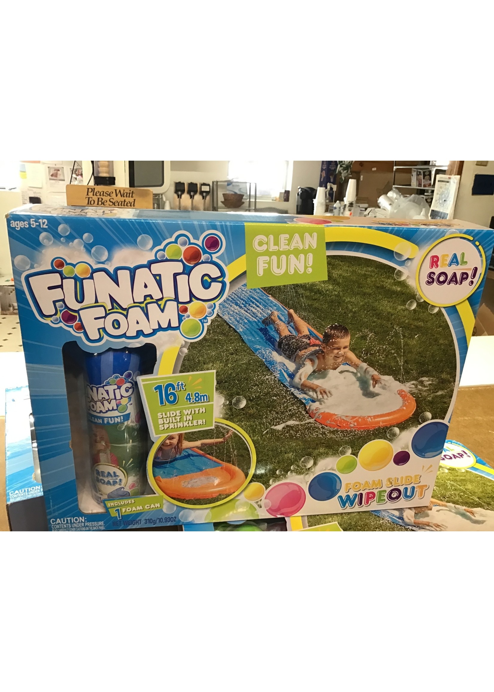 *slight box damage* Funatic Foam Wipeout Slide