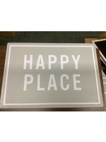 20x14 Happy Place Metal Sign