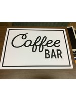 20x14 Coffee Bar Metal Sign