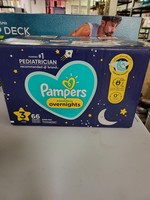 Pampers Swaddlers Overnight Diapers Size 3