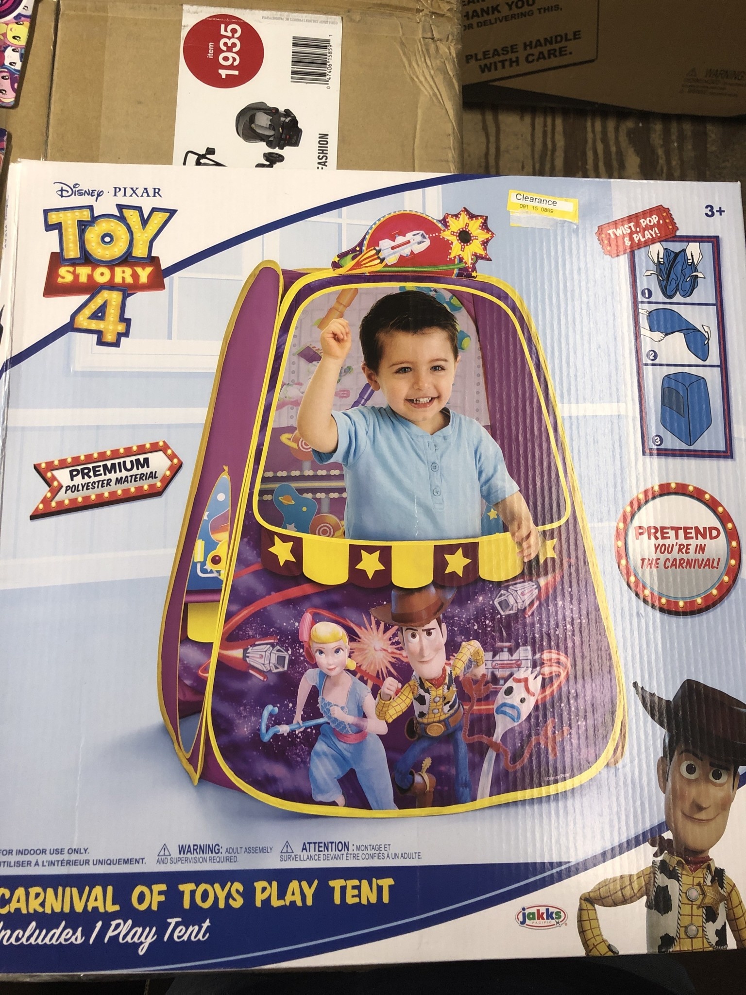 Disney Toy Story Tent D3 Surplus Outlet