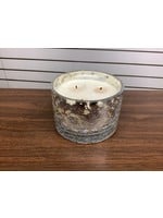 *Used 17.2oz Glass Jar 3-Wick Candle Cashmere Plum - The Collection By Chesapeake Bay Candle