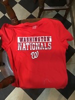 MLB Washington Nationals Girls' Crew Neck T-Shirt - L
