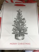 Medium Gift Bag Merry Christmas Tree