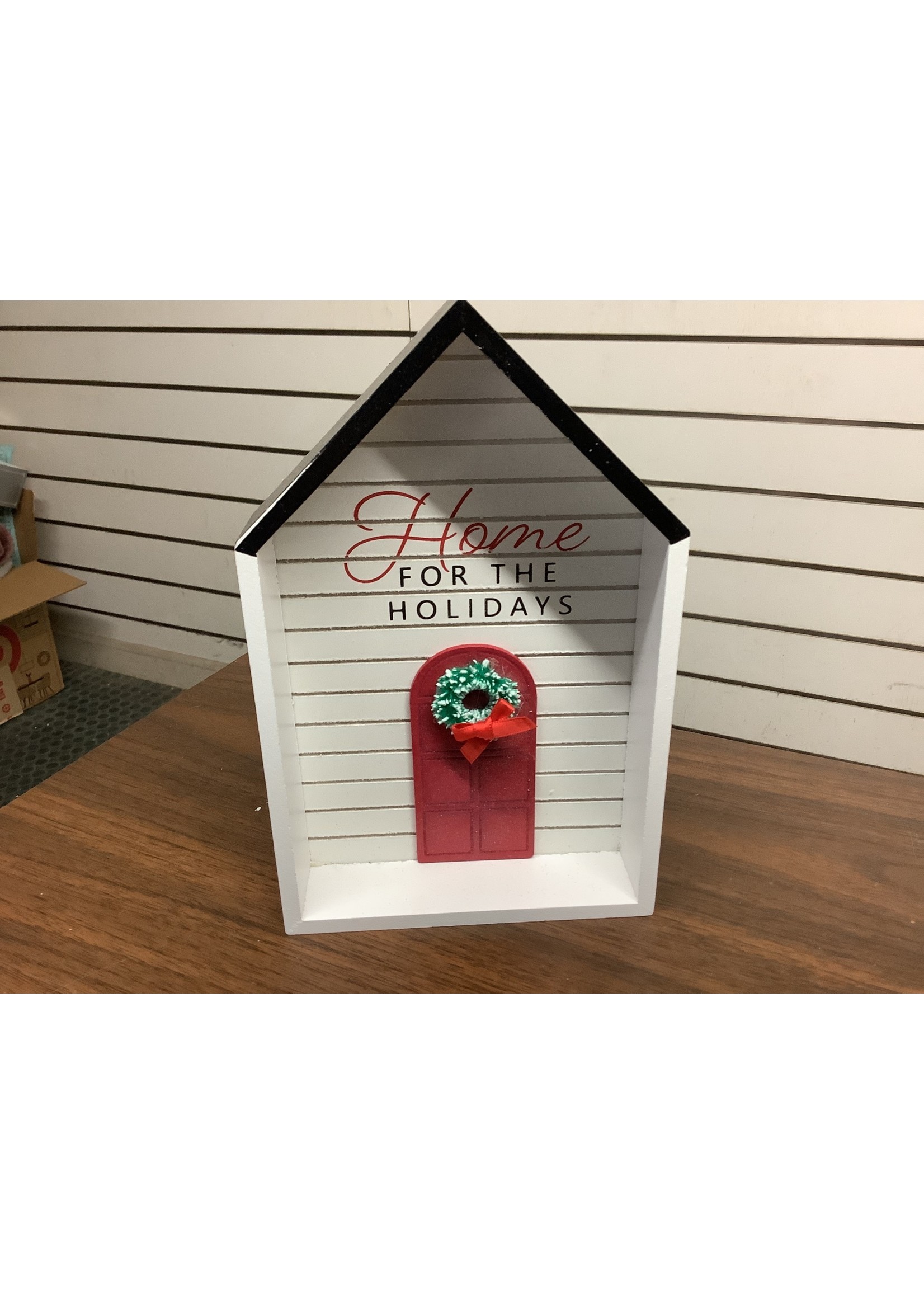 5”x8” Wooden Decor Home For The Holidays