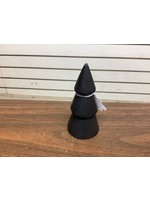 3.25” Black Ceramic Christmas Tree