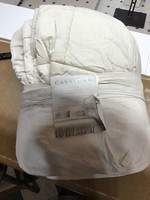 King/California King Heavyweight Linen Blend Comforter & Sham Set Natural - Casaluna