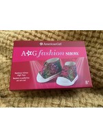 American Girl Fashion Show Rainbow Glitter High Tops
