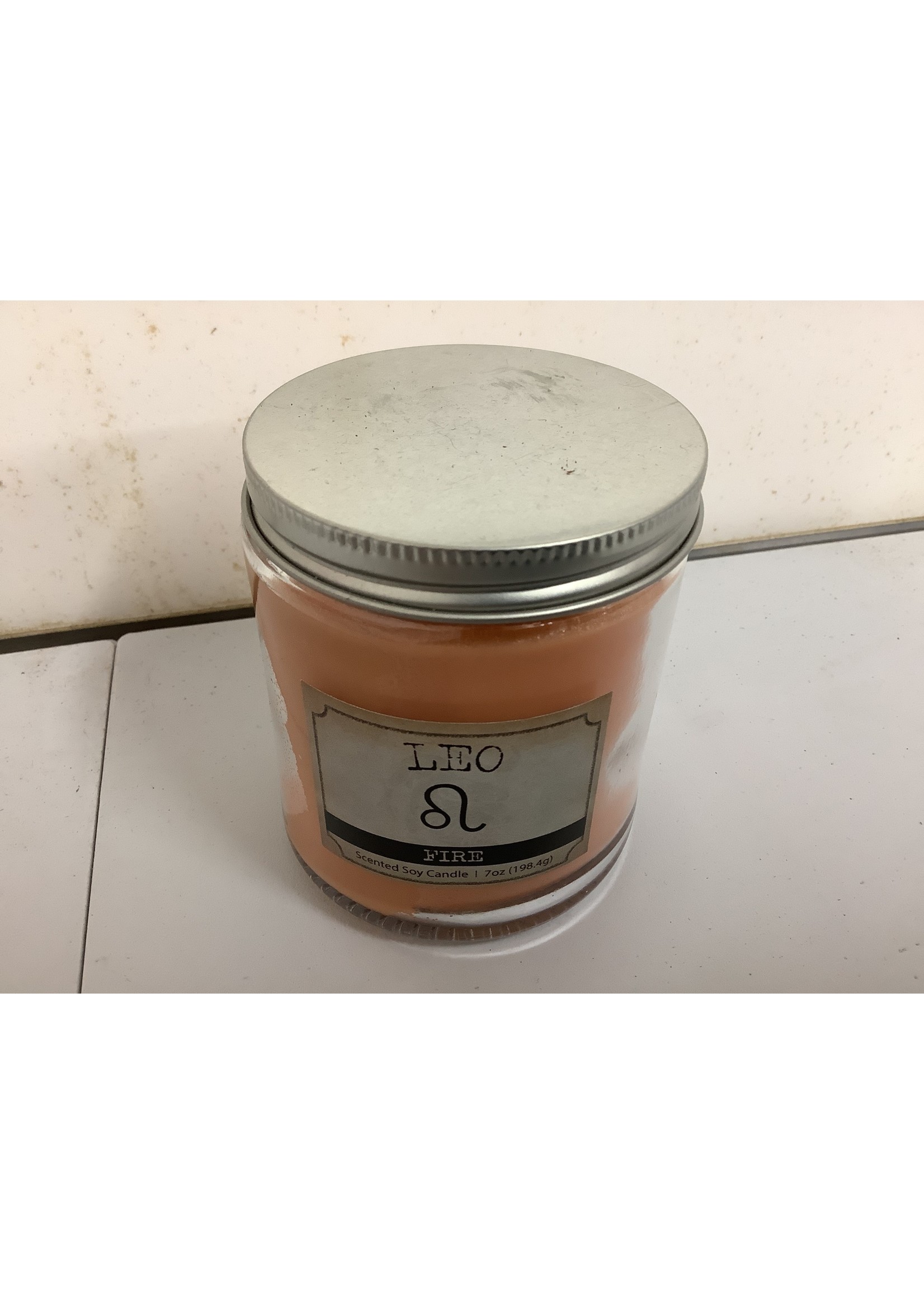 Leo Fire Cashmere Amber scented candle