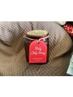 Holly Jolly Berry Scented Candle 3oz glass jar