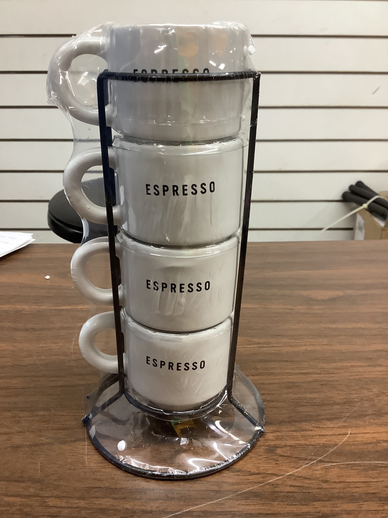 5 Oz. Mini Espresso Mugs w/ Handle - 8 Ct.