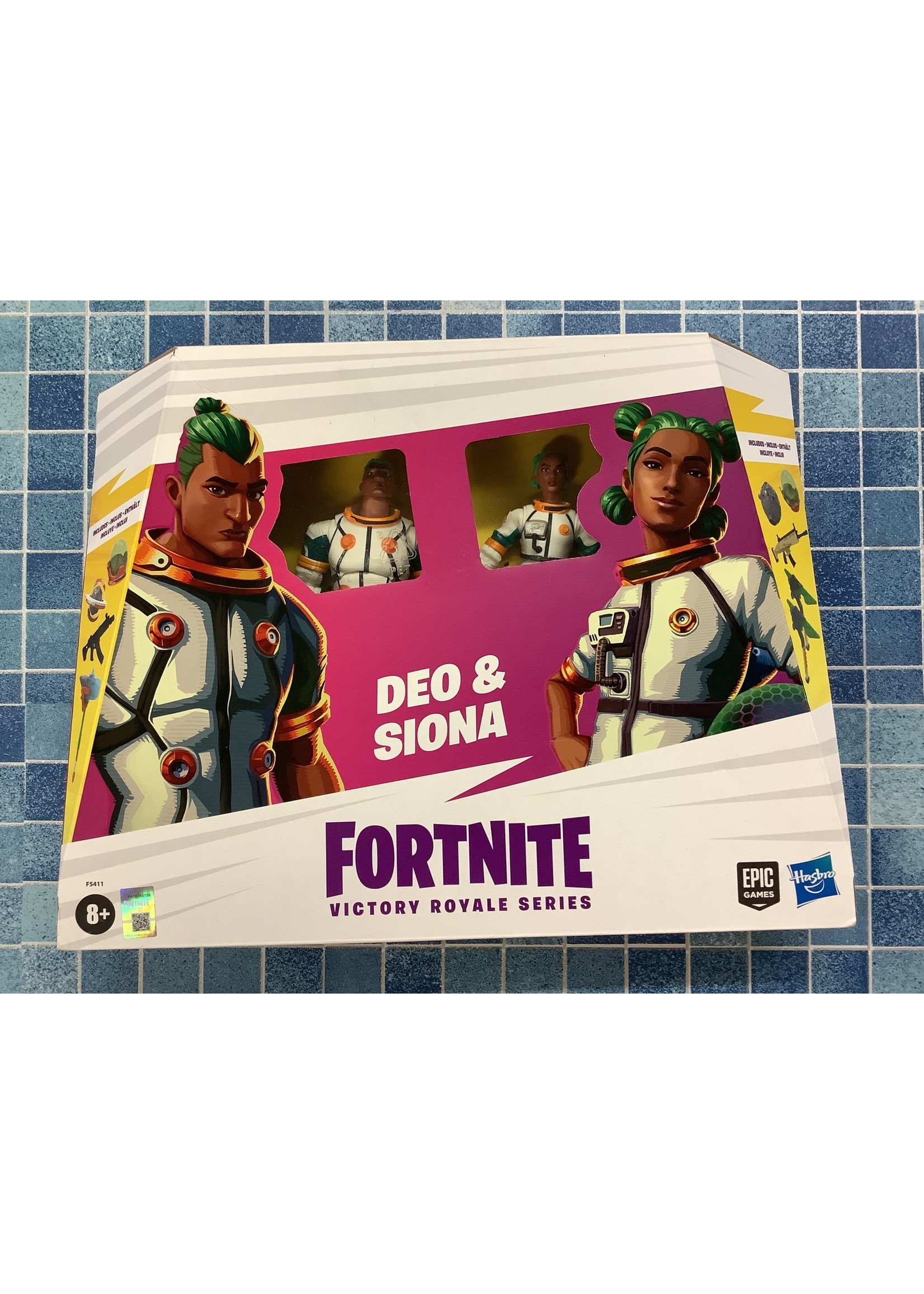 Hasbro Fortnite Victory Royale Series Deo and Siona Battle Royale Pack