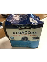 *box damaged - Missing 2* KS ALBACORE Solid White Tuna 8 Pack