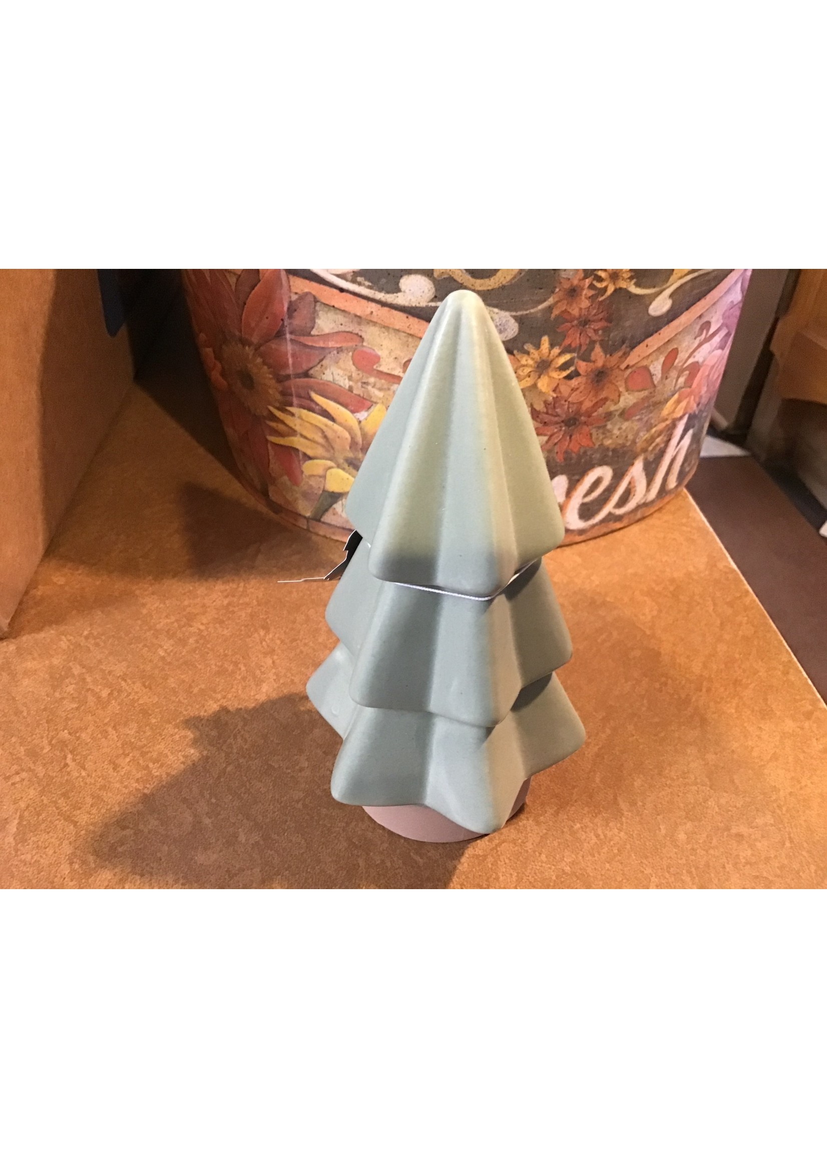 Medium Ceramic Tree-Green 6”