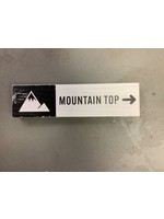 1 count tabletop sign-mountain top