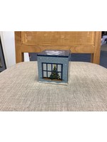 House facial tissue (dark blue)