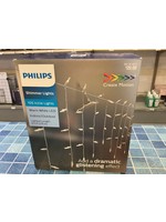 PHILIPS 105CT LED CREATE MOTION SHIMMER ICICLE STRING LIGHT, WHITE WIRE/WARM