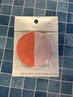 Post-it Round Notes Duo 2.9"x2.9" - Pink/Orange