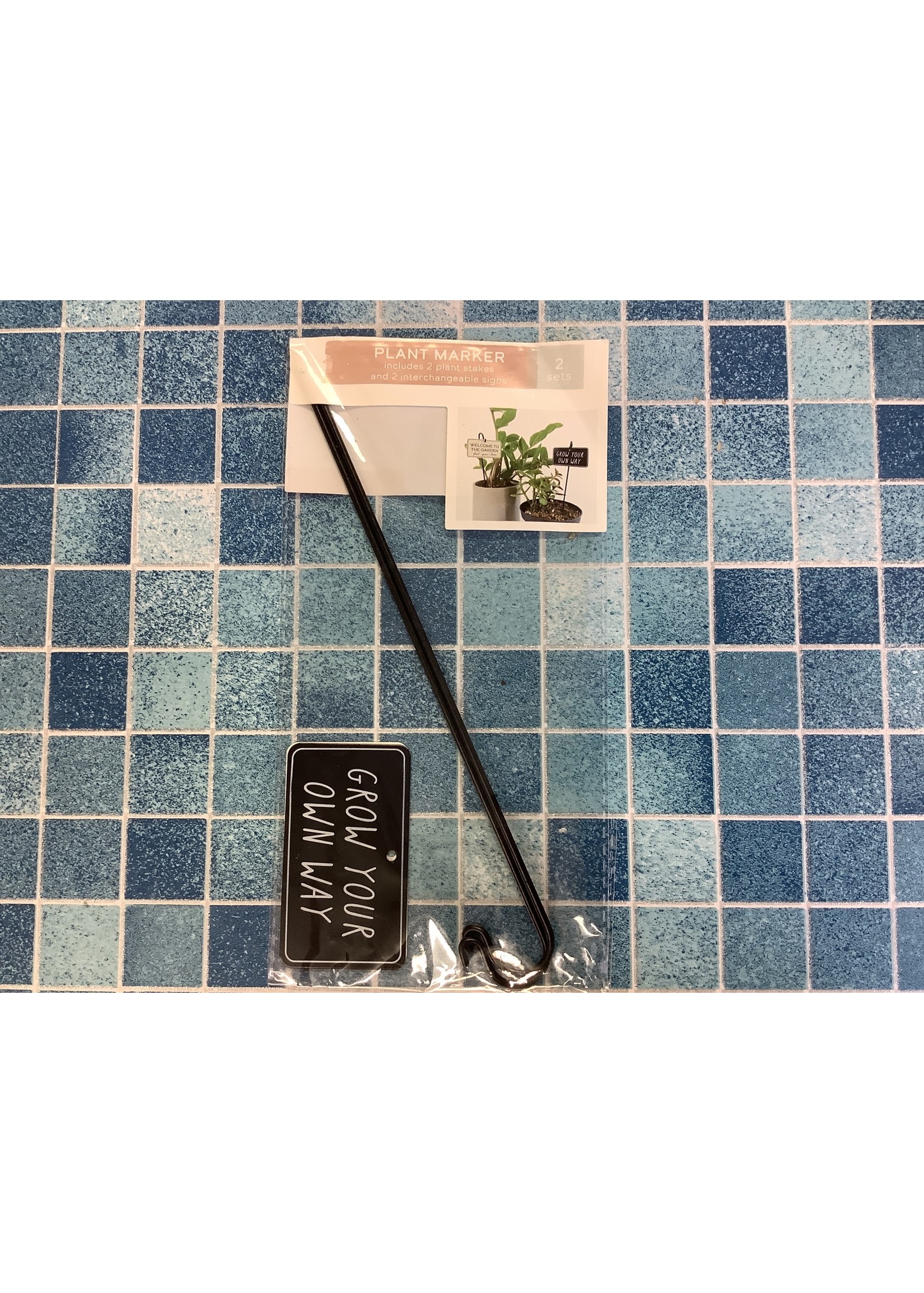 Plant marker set of 2