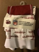 NFL Washington Football Team Boys' 2pk Boxer Briefs M