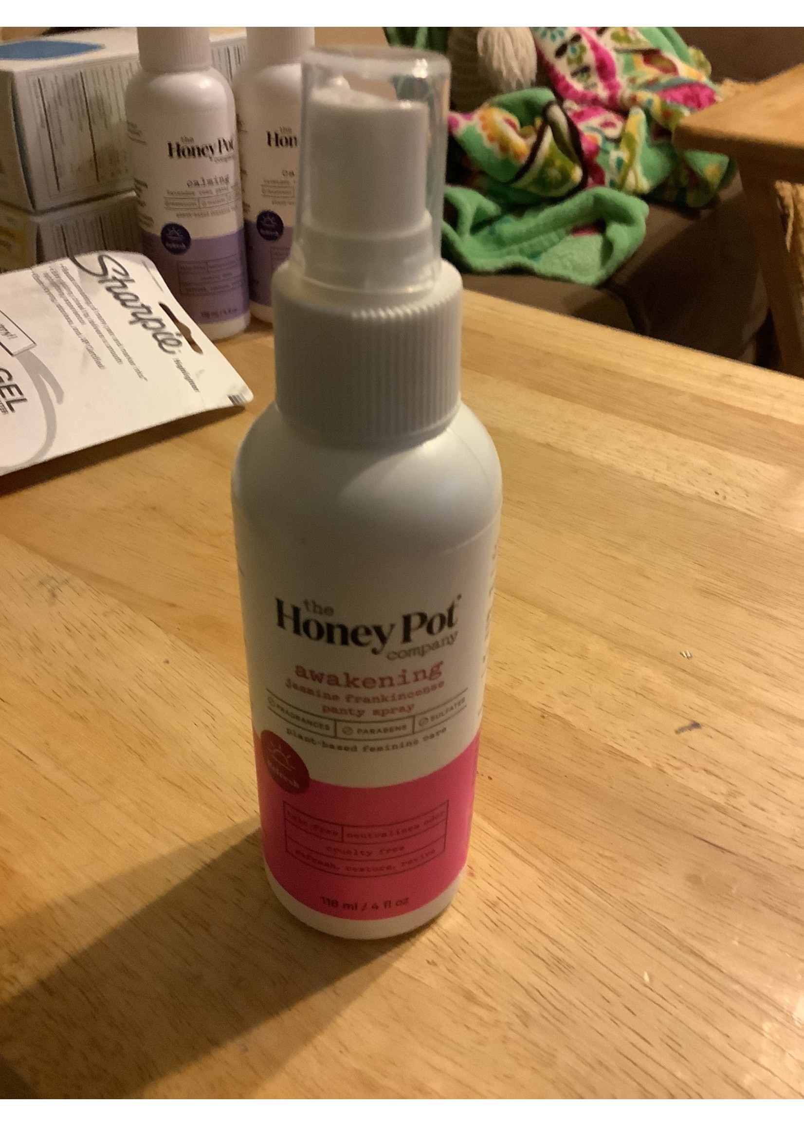 Honey Pot Awakening Jasmine Frankincense Panty Spray 4oz