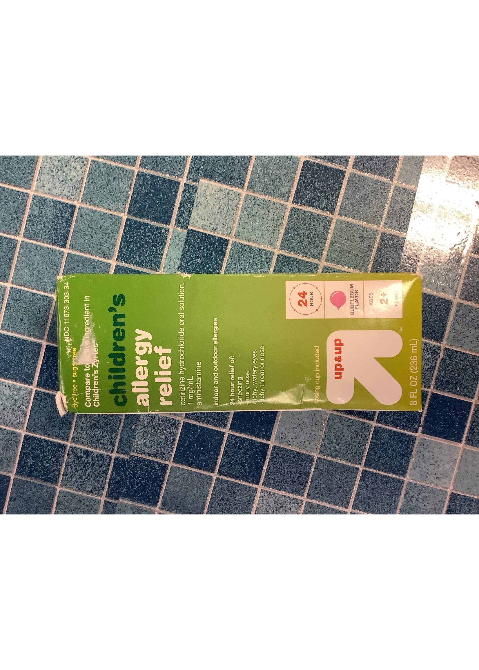 Cetirizine Allergy Relief Liquid - Bubblegum - 8 fl oz - up & up