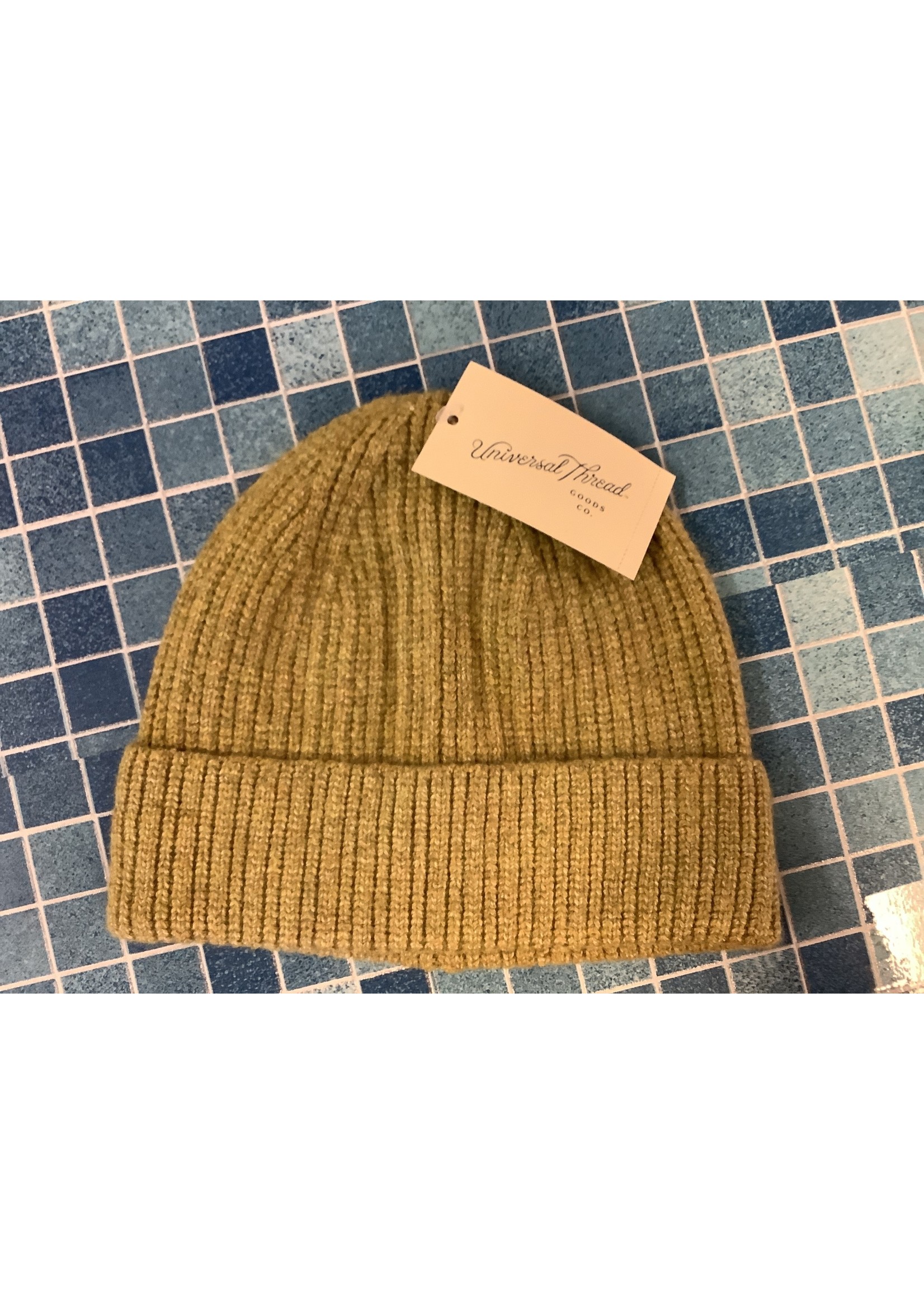 Women's Rib Beanie - Universal Thread Olive