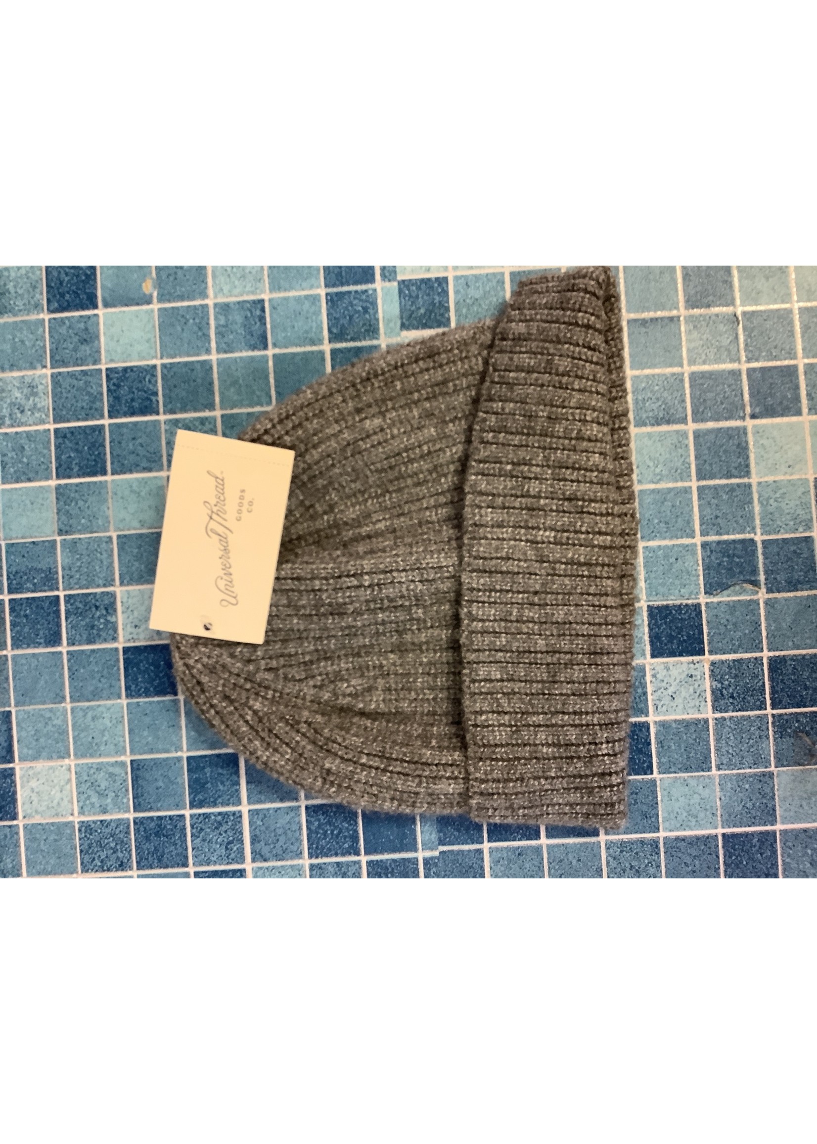 Women's Rib Beanie - Universal Thread Gray