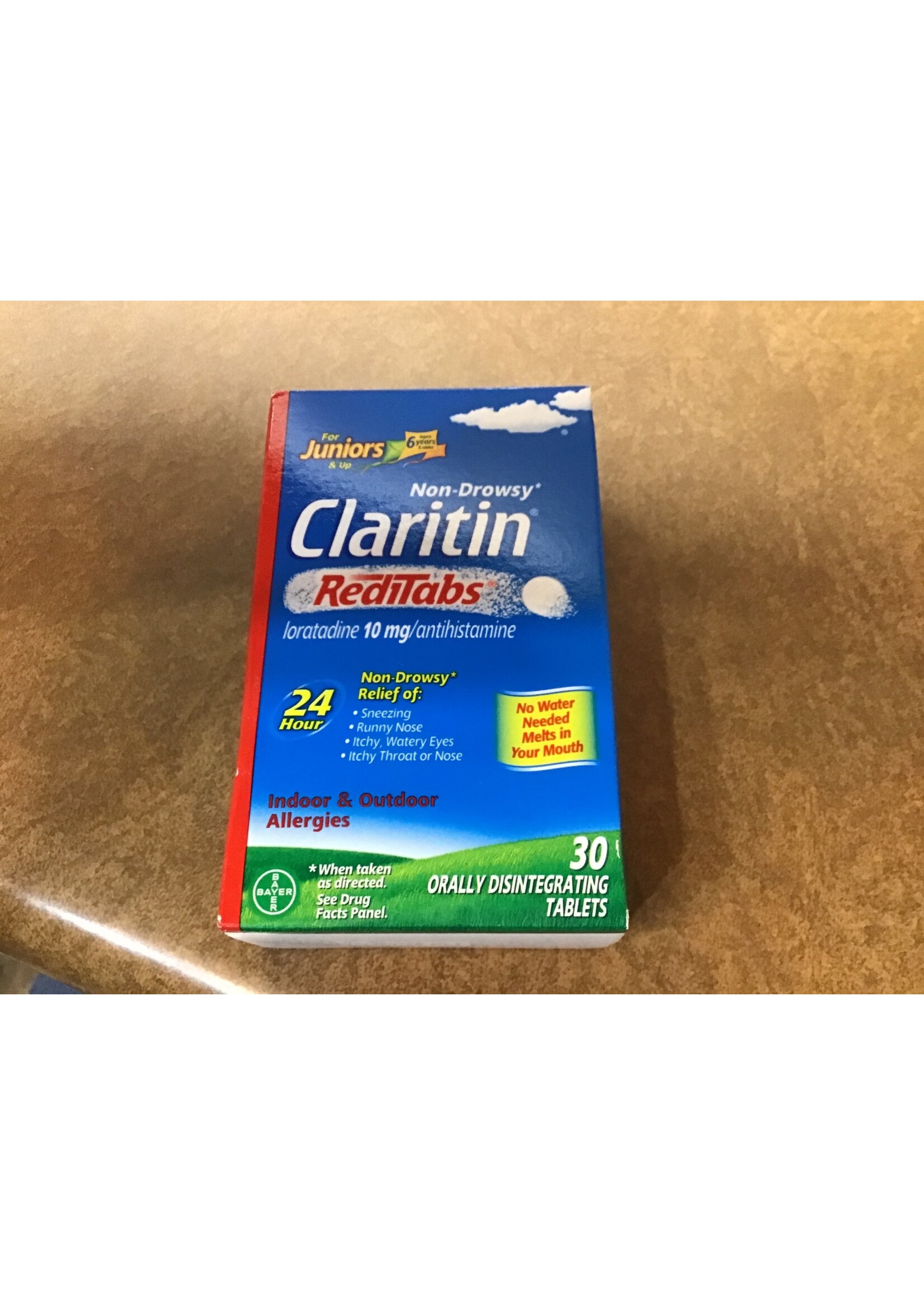 Claritin Children's Loratadine Allergy Relief 24 Hour Non-Drowsy RediTab Dissolving Tablets - 30ct