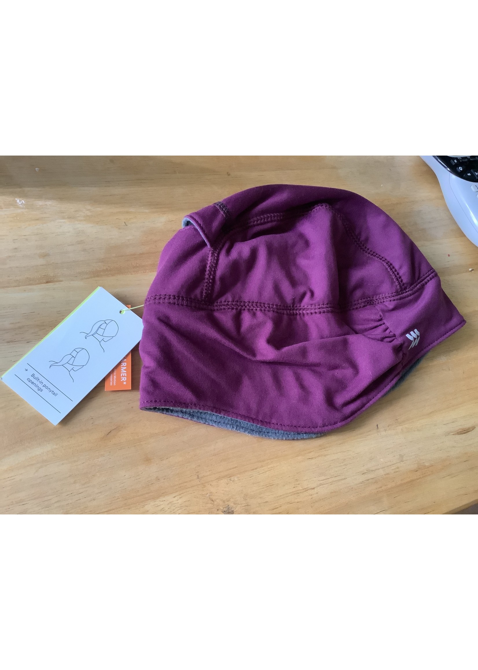 Women's Fleece Lined Jersey Beanie - All in Motion Burgundy