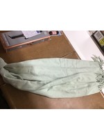 Women's Solid Blanket Scarf - A New Day Green