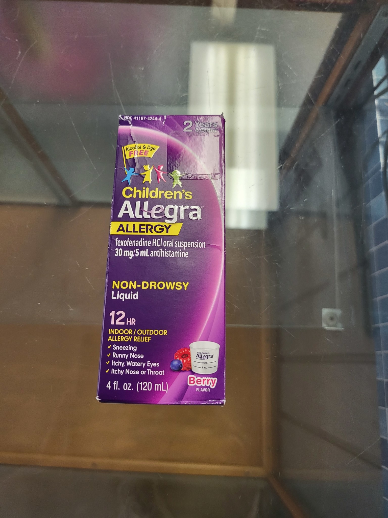 Children's Allegra 12 Hour Allergy Relief Oral Suspension Berry