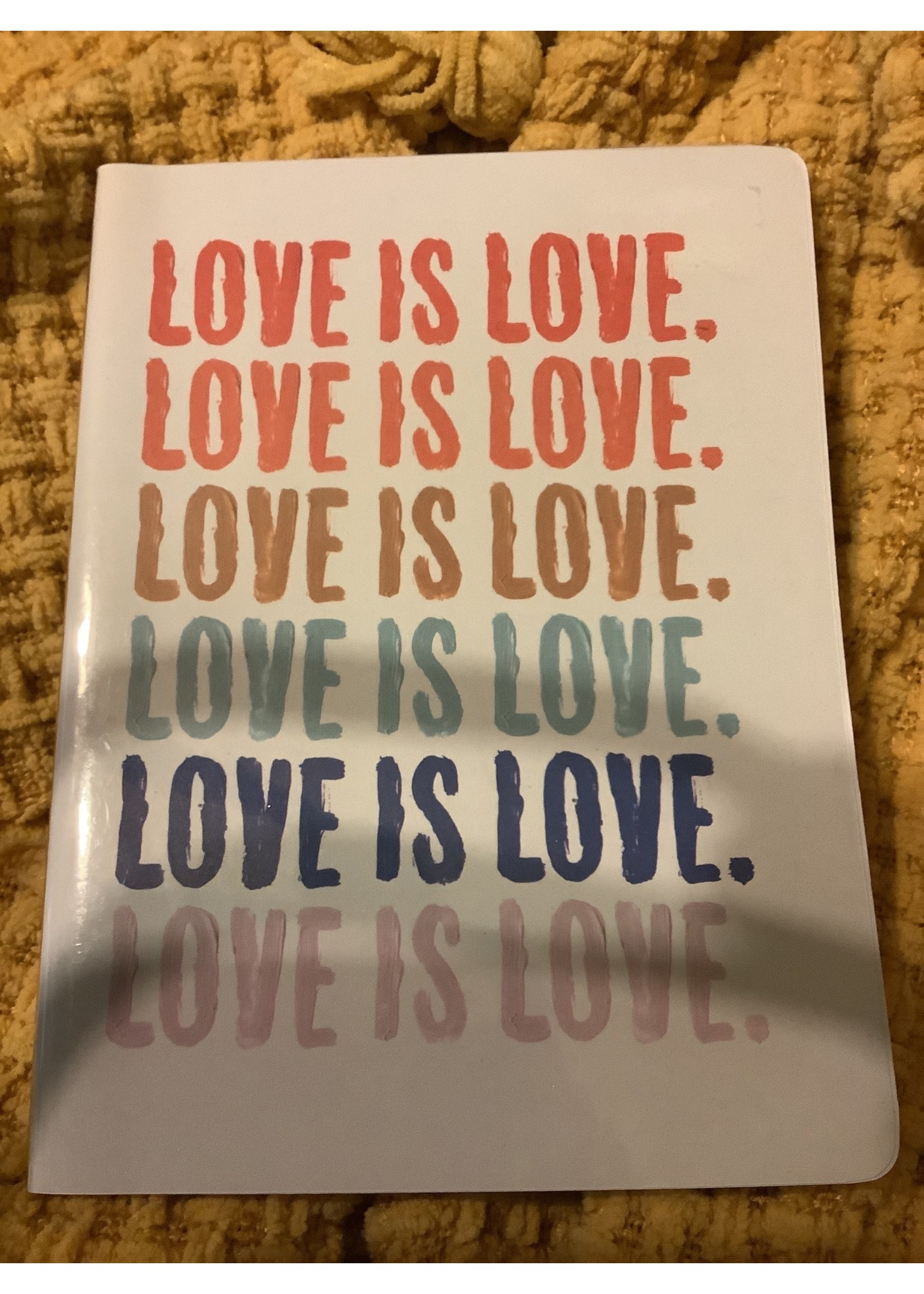Love is Love - Journal Notebook w/ graph paper