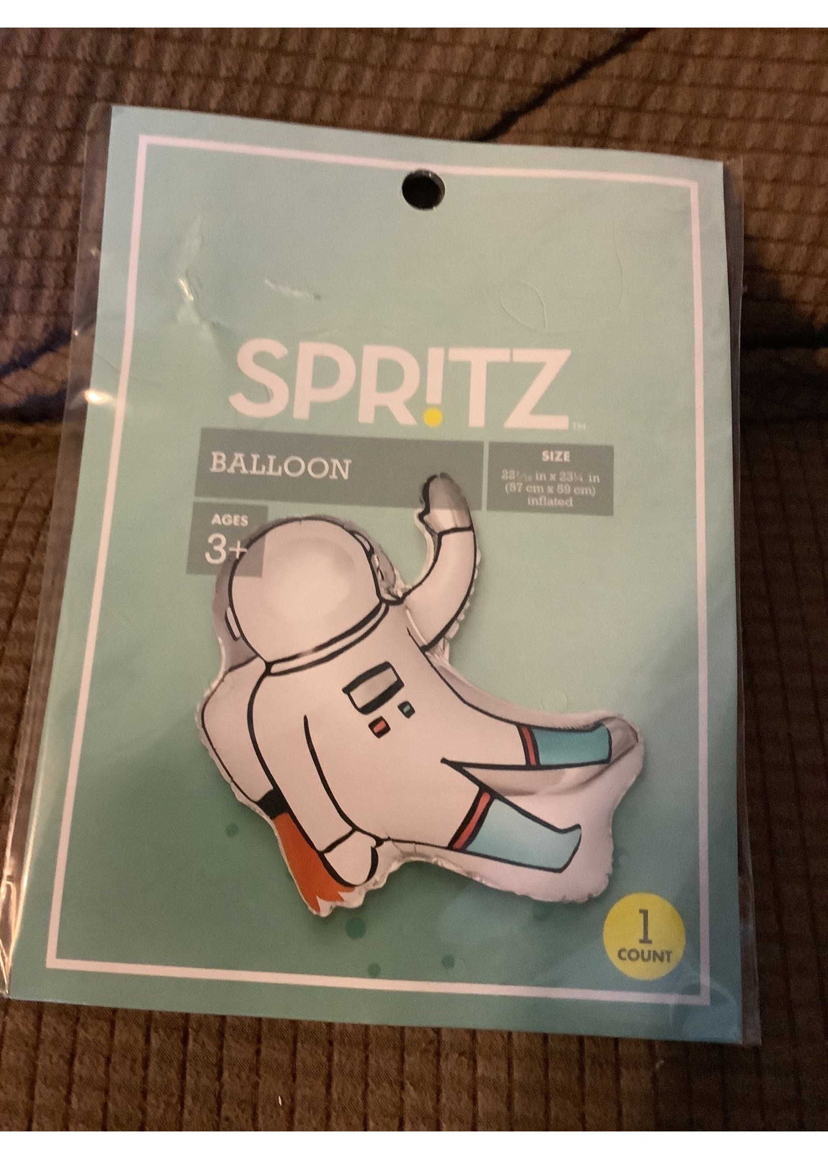 22” x 23” Astronaut Balloon - Spritz