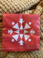 Wondershop Beverage Napkins Red