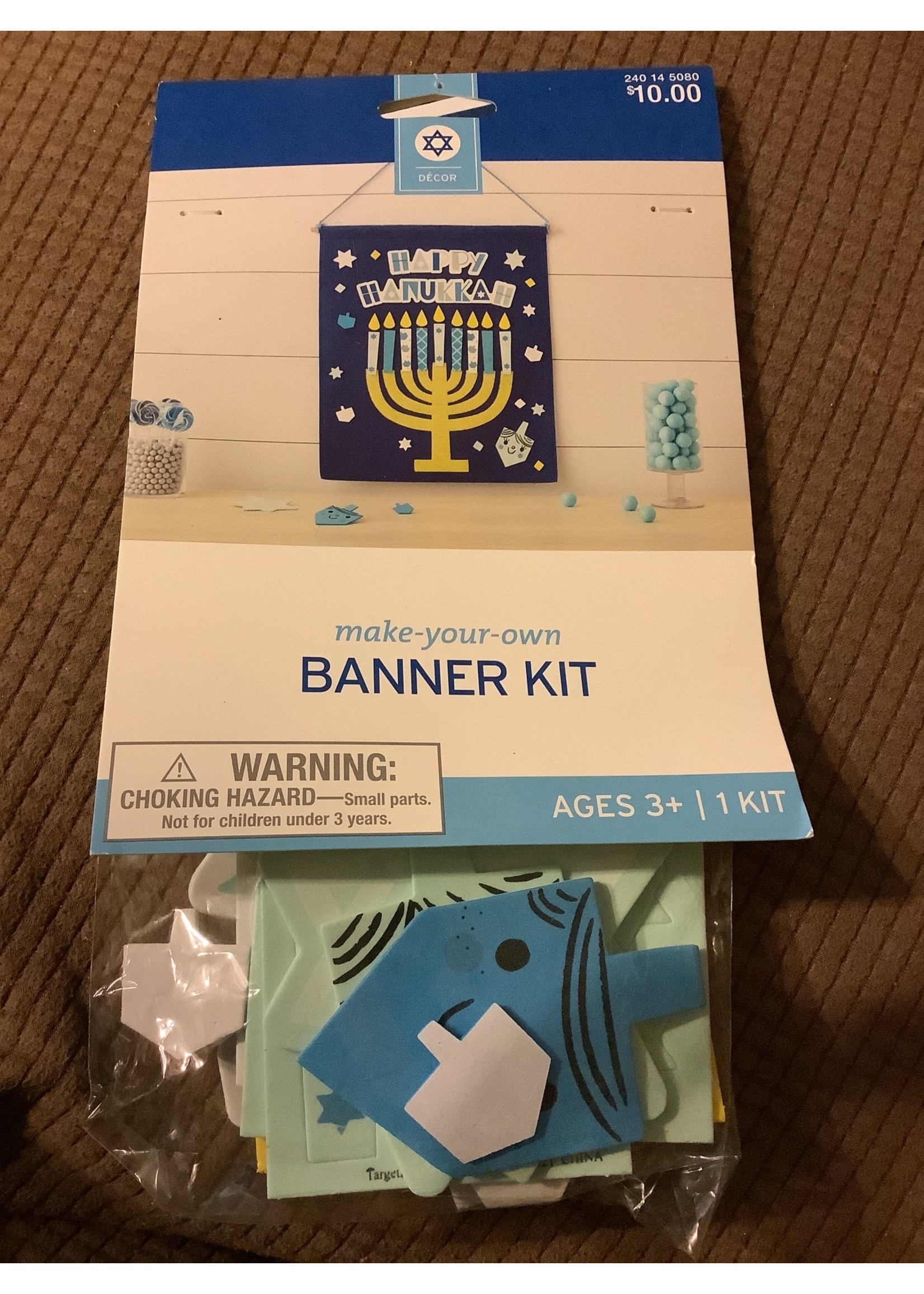 Happy Hanukkah Banner Kit