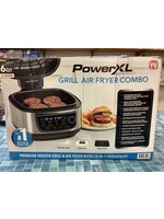 **missing 1 screw** PowerXL Grill Air Fryer Combo - Silver