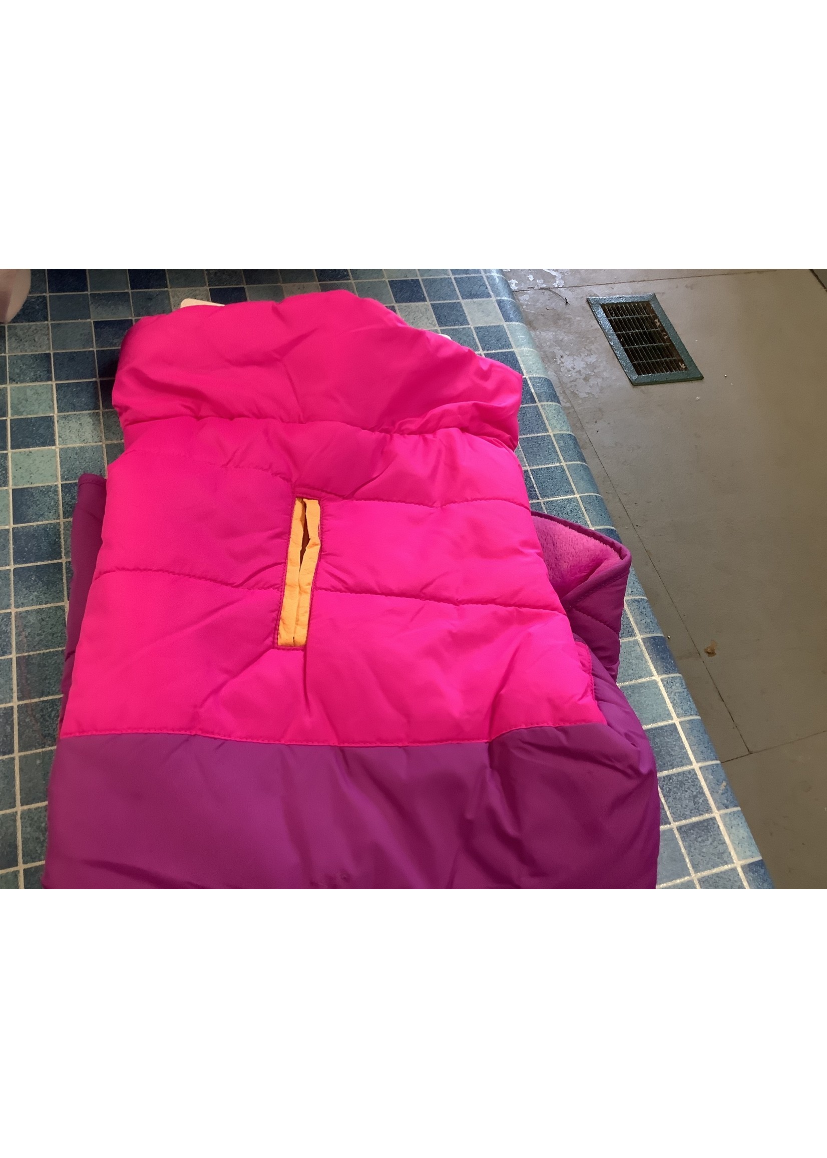 Color Block Option Dog Puffer - XL - Pink Purple - Boots & Barkley